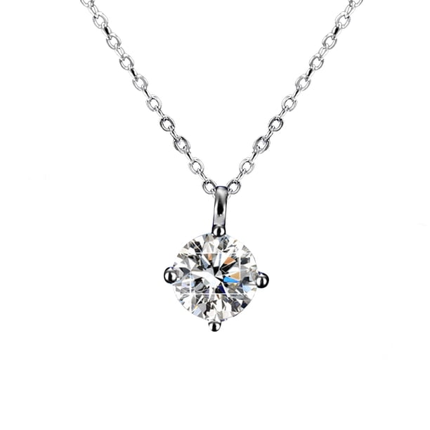 Cuproníquel collar para mujer San Valentín collar redondo collar exquisito regalo para mujer aniversario aniversario de boda collar regalo día del