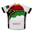 thumbnail image 2 of Vanuatu Flag Short Sleeve Cycling Jersey  for Women - Size 3XL, 2 of 3