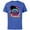 Royal Heather, variant on Marvel Moon Girl and Devil Dinosaur Logo with Goggles - Short Sleeve Cotton T-Shirt for Adults - Customized-Black