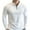 White, variant on Homozy White Polo Shirts for Men Slim Fit Long Sleeve Tops Half Zip Collar Dry Fit Polo Shirts Casual Jersey Athletic Fall Spring Tshirts White M