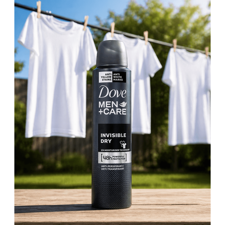 Dove Men+Care Invisible Dry Antiperspirant Spray, 48 Hr, 150ML