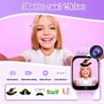 thumbnail image 4 of Vakzovy 1.54" Smart Watch for Girls Smart Watch for Kids with Camera Games Pedometer Video MP3 Flashlights Calculator Alarm Clock Children Touch Screen Purple, 4 of 8