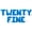 Blue, variant on Letter Balloons - TWENTY FINE 16" Inch Alphabet Letters Foil Mylar Balloon 20th Birthday Party Banner (Black)