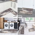 thumbnail image 4 of Kitchen Mats Set of 2 NonSkid Washable Kitchen Floor Mats (17"W x 30"L + 17"W x 47"L) Protect Your Floors with Durable and EasytoClean Rugs Perfect for Busy Kitchens, 4 of 6