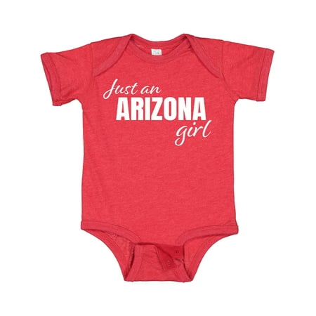 

Inktastic Just an Arizona Girl Born and Raised Gift Baby Girl Bodysuit