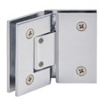 thumbnail image 6 of CRL GEN345CH Polished Chrome Geneva 345 Series Adjustable 135 Glass-to-Glass Hinge, 6 of 6