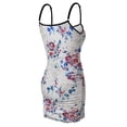 thumbnail image 6 of Ladies Elegant Sling Sleeveless Sexy Dress flowers, 6 of 6
