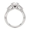 Oryn Jewel 1.81 Ct Radiant Cut Solitaire Three-Stone Lab-Created ...
