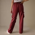 thumbnail image 7 of ABATAB Cargo Pants for Women Hiking Lightweight Outdoor Athletic Pants Baggy Loose Camping Climbing Golf Trousers with Pockets, 7 of 7