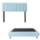 thumbnail image 1 of Box Base Cama Matrimonial + Cabecera Catania Dicasa Azul Cielo, 1 of 8