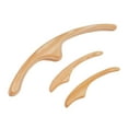 thumbnail image 4 of Cellulite Massage Tool, 3pcs Cypress Gua Sha Tool Mellow Safe  For Home For Body, 4 of 8