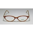 thumbnail image 3 of New United Colors Of Benetton 350 Womens/Ladies Cat Eye Full-Rim Havana Cream Durable Cat Eye Small Fit Girls Frame Demo Lenses 46-16-135 Eyeglasses/Eyeglass Frame, 3 of 8