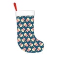 thumbnail image 2 of Rateoe Popcorn With Glasses Print Christmas Stockings,18 Inch Large Christmas Stockings Decoration Ornaments for Holiday Home Fireplace Indoors, 2 of 7