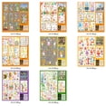 thumbnail image 5 of Hxoliqit Kids Bedroom Set Rabbit Glass Sticker Decal Holiday Decorations Spring Kids Room Home Kitchen Decor 9pc, 5 of 5