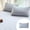 Blue, variant on EazyTech Cooling Standard latex Pillow Case for Side Back Stomach Sleepers, Removable Washable Queen Pillow Shams 20x30 Inch Gray