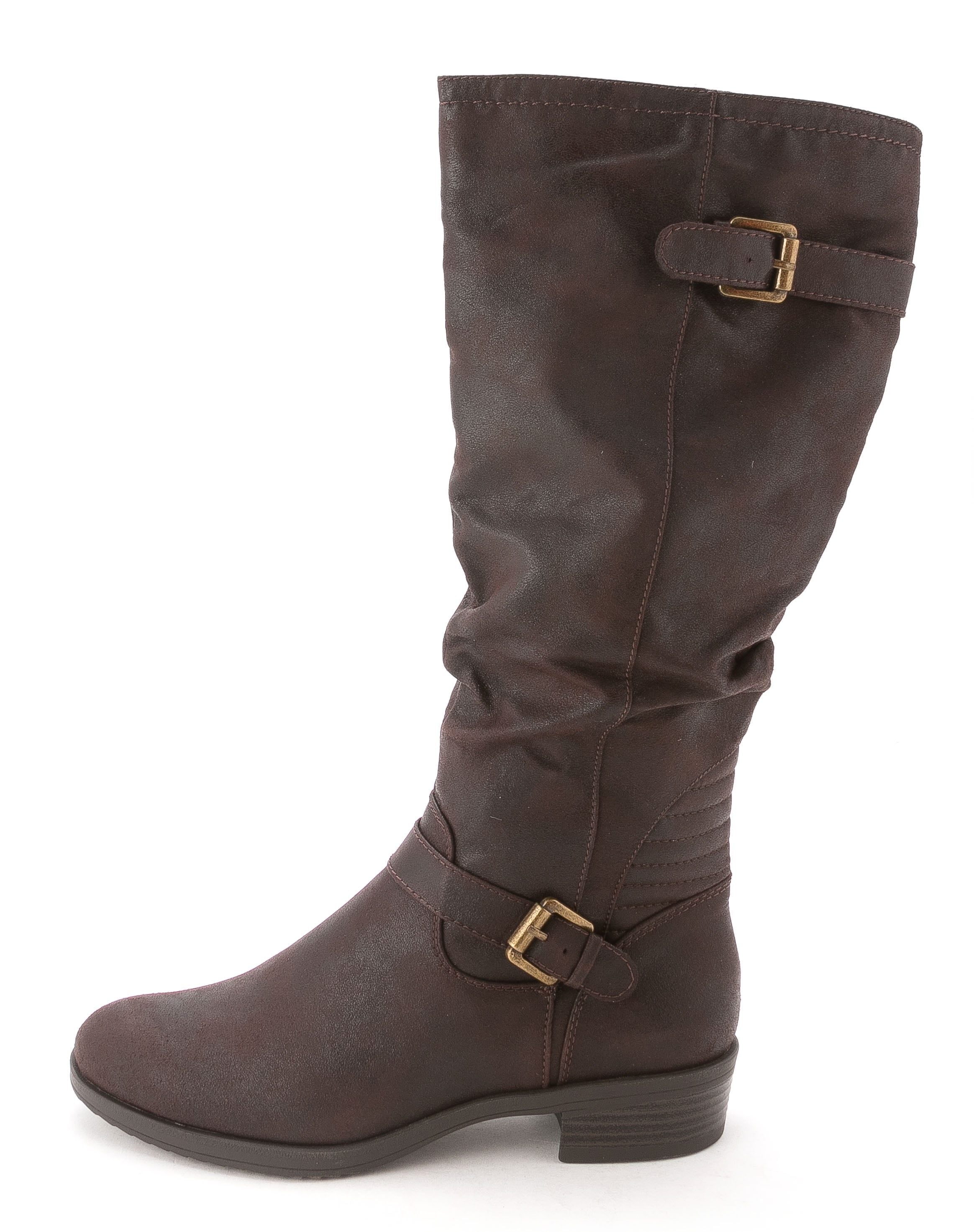 White Mountain Womens CHIP Leather Closed Toe Mid-Calf Fashion Boots ...