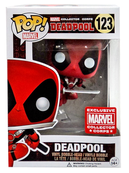 Funko Pop Deadpool Luggage Bag Tag Marvel Collector Corps