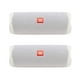 thumbnail image 1 of Parlantes Bluetooth JBL Flip 5 Blancos Portátiles e Impermeables x2, 1 of 7