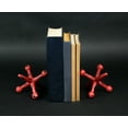 thumbnail image 5 of Zeckos Red Painted Cast Iron Giant Jack Bookends 4.5 inch Set of 2, 5 of 5