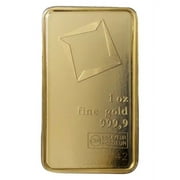 1 oz Gold Valcambi Bar w/ Assay Card