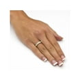 thumbnail image 3 of 5.29 TCW Princess-Cut Cubic Zirconia Eternity Channel Band in Solid 10k Yellow Gold, 3 of 4