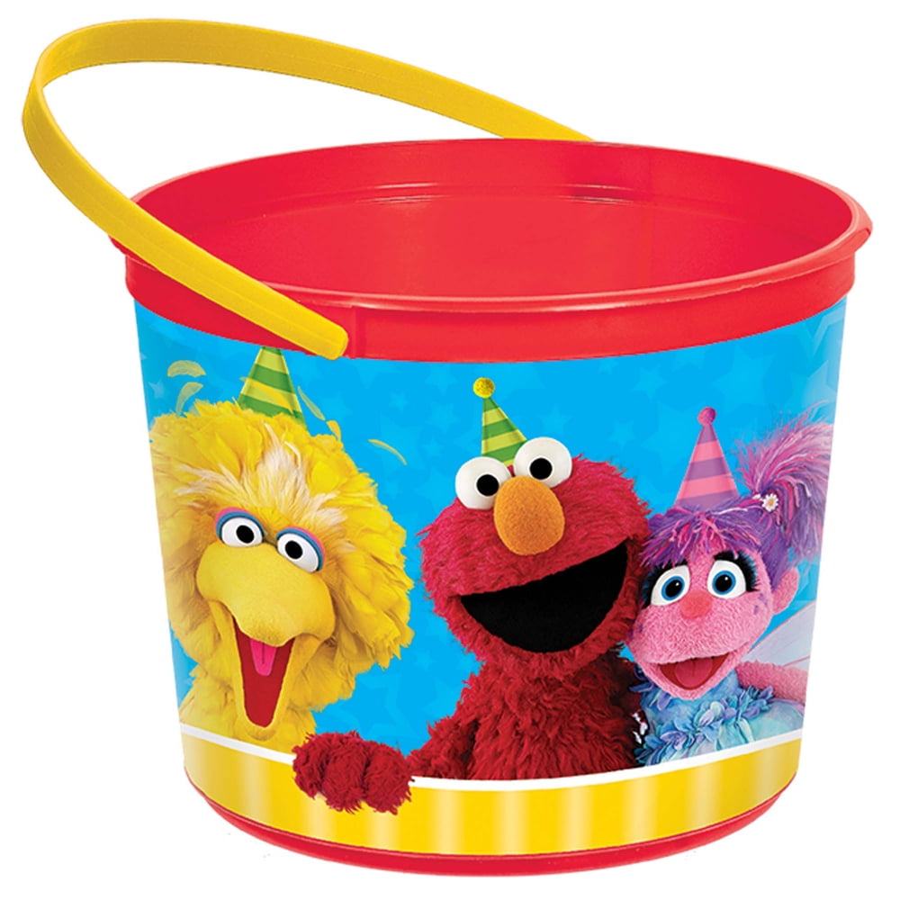 Sesame Street Beach Bucket With Tools Elmos Explores