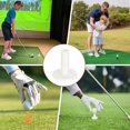 thumbnail image 2 of Uxcell 2.76" Rubber Golf Tees 6PCS Stable Indoor Outdoor Ball Holder White, 2 of 7
