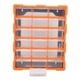 thumbnail image 2 of Caja De Almacenamiento ANGGREK Tipo Cajón Montaje En Pared Transparente Multifuncional 18 Cajones, 2 of 7