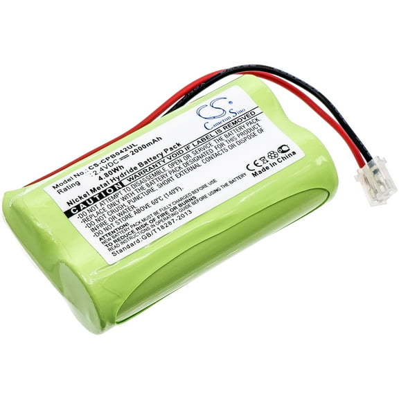 Replacement Battery for Universel AA x 2,2000mAh