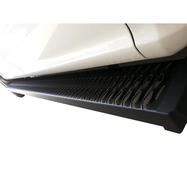 TrailFX Running Board ARBV007B TFX Aggressive Boards; 53 Inch Length; Powder Coated; Titanium Black; Aluminum; Unlighted; Rocker Panel Mount; 250 Pound Capacity; 6-1/2 Inch Width; Single