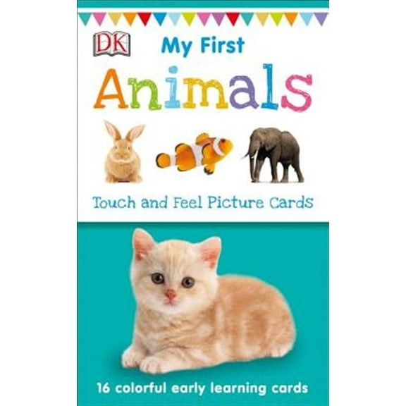 Pre-Owned My First Animals: Touch and Feel Picture Cards Paperback