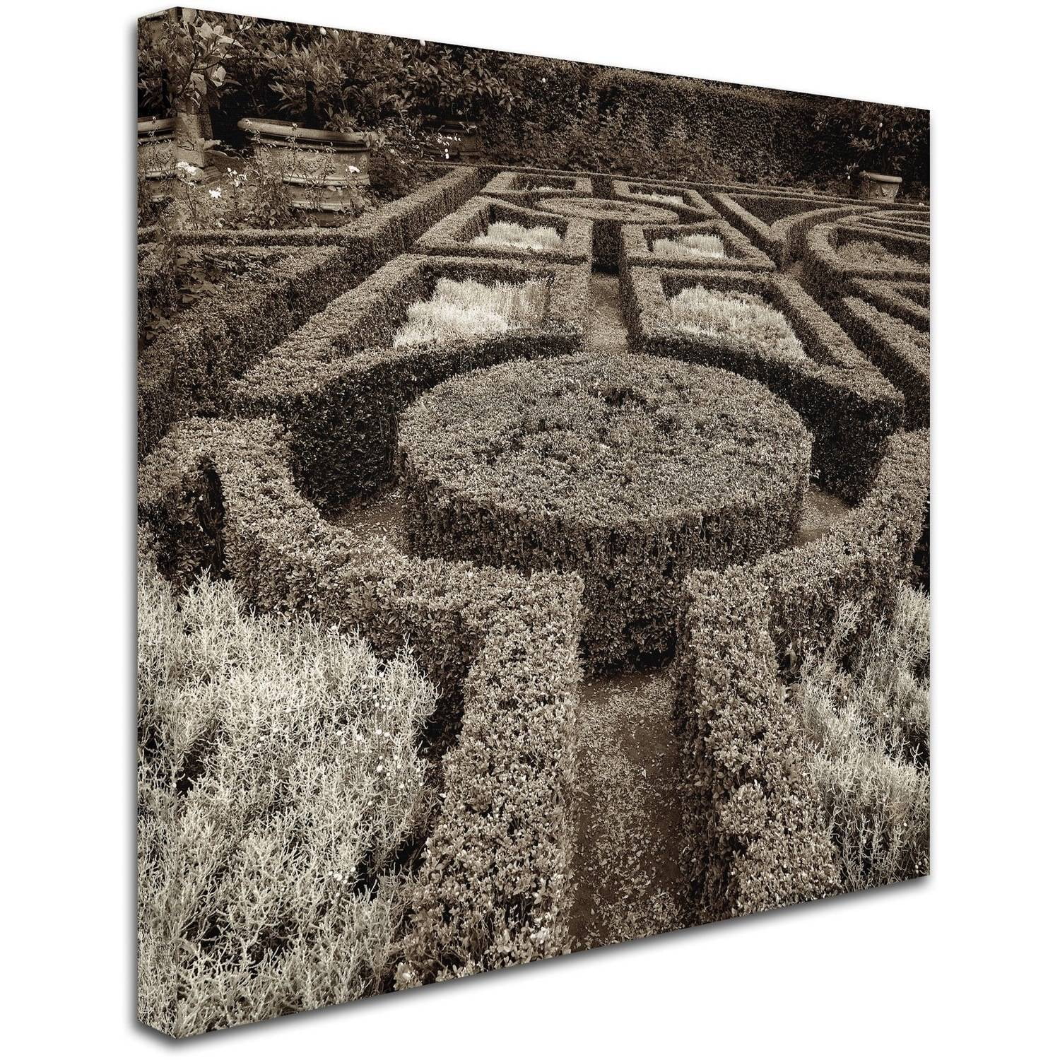 Trademark Fine Art "Tuscan Giardini I" Canvas Art by Alan Blaustein