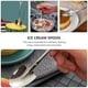 thumbnail image 5 of 1 Set 8PCS Shovel Forma Spoons Cucharas de acero inoxidable Spoons Spmoons Sandmelon Cucharas (Plata), 5 of 6