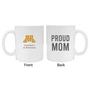 R & R Imports MUG-C-MIN20 WMOM Minnesota Gophers Proud Mom White Ceramic Coffee Mug