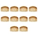 thumbnail image 1 of Qarigey 10 peines torcidos para el cabello, peine tenedor de plástico, sombreros hechos a mano para mujer Type11 NO11, 1 of 6