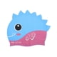 thumbnail image 1 of Gorro de Natación de Silicona de Cartoon de Peces Único 1 Pc Azul Cielo Rojo, 1 of 6