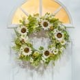 thumbnail image 2 of The Gerson Company 24 in. Sunflower Berry Wreath, 2 of 2