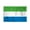 Sierra Leone 4x6 ft Flag, variant on AGAS Sierra Leone Courtesy Flag 12x18 inch Mini Sierra Leone Flag Heavywweight Nylon Double Stitched Brass Grommets Fade Resistant & Vivid Color Sierra Leone Boat Flag Sierra Leonese Nautical Flag