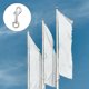 thumbnail image 5 of Uxcell Cuerda de Bandera de 50 pies Cuerda de Nylon 1/4" de Diámetro Cuerda para Asta de Bandera Trenzada de Nylon para Exterior, Bandera, Columpio, Cuerda de Ropa, Camping Blanca, 5 of 5