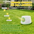thumbnail image 3 of TOPCHANCES Automatic Tennis Ball Launcher for Dogs, Interactive Dog Toys for Samall & Medium Dogs, Dog Ball Thrower with 3 Launching Distance (19/32/45 ft), 5 Balls Included (Green), 3 of 7