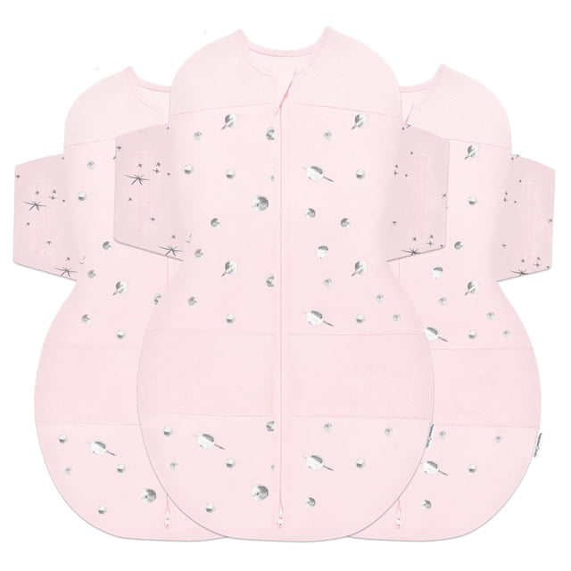 Manta para bebé Happiest Baby SNOO de algodón orgánico, paquete de 3