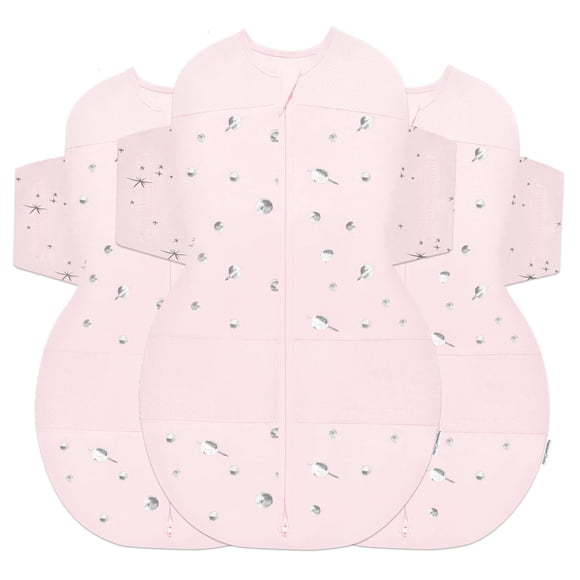 Manta para bebé Happiest Baby SNOO de algodón orgánico, paquete de 3