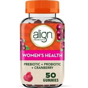 Align Digestive Health Prebiotic + Probiotic Supplement Gummies in Natural Fruit Flavors, Probiotic for Men and Women, #1 Doctor Recommended Brand, 50 Gummies