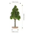 thumbnail image 2 of 4 Pcs Arbres de Rue Miniatures Modèle Table de Sable Paysage, 2 of 8