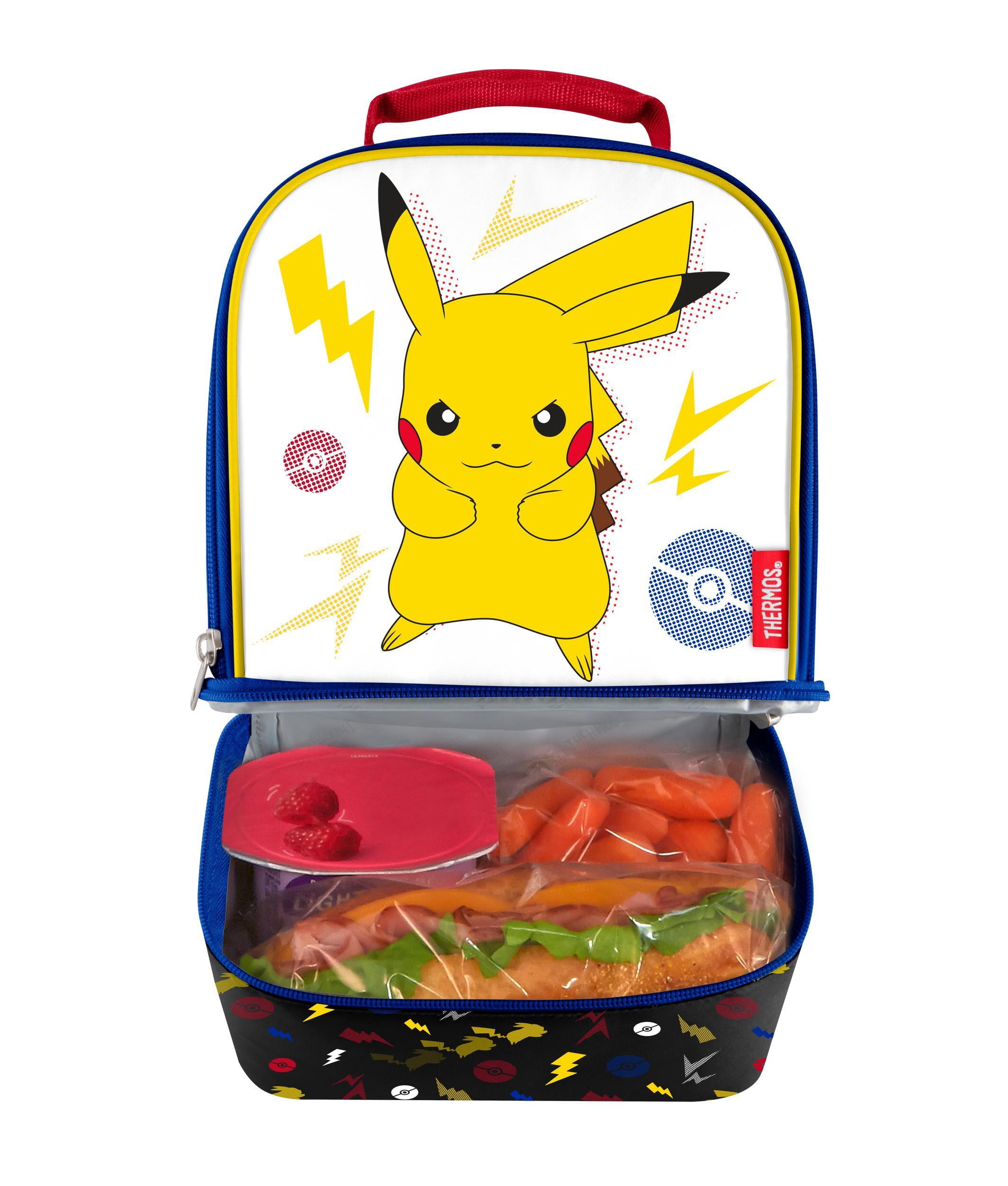 Thermos Pokemon Dual Compartment Lunch Bag with Foam Insulation