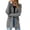 Gray, variant on Vedolay Cardigans for Women Open-Front Cardigan Coat Solid Color Coats for Women 2023 Green,XL