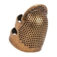 thumbnail image 2 of Adjustable Thimble Household Sewing Thimble Knitting DIY Tools Thimble Quilting Craft Thimble Brass Metal Thimble, 2 of 5