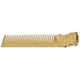 thumbnail image 4 of Portable Zinc Alloy Oil Hair Comb, Lightweight, Rounded Teeth, Carving Technology for Hair Salon Home, 4 of 7