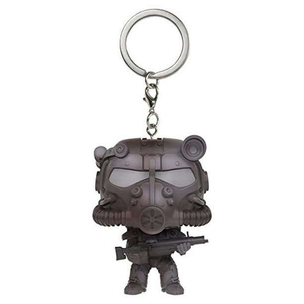 Pop Keychain Pocket Fallout T60 Power Armor Action Figure From Fallout T 60 Power Armor As A Stylized Pocket Pop Keychain From Funko By Pop Keychain Walmart Com Walmart Com