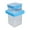 Blue, variant on FishTank Hatchery Incubator Aquarium Small Breeding Box Clear Breeder Isolation Hatching Box Double Layer